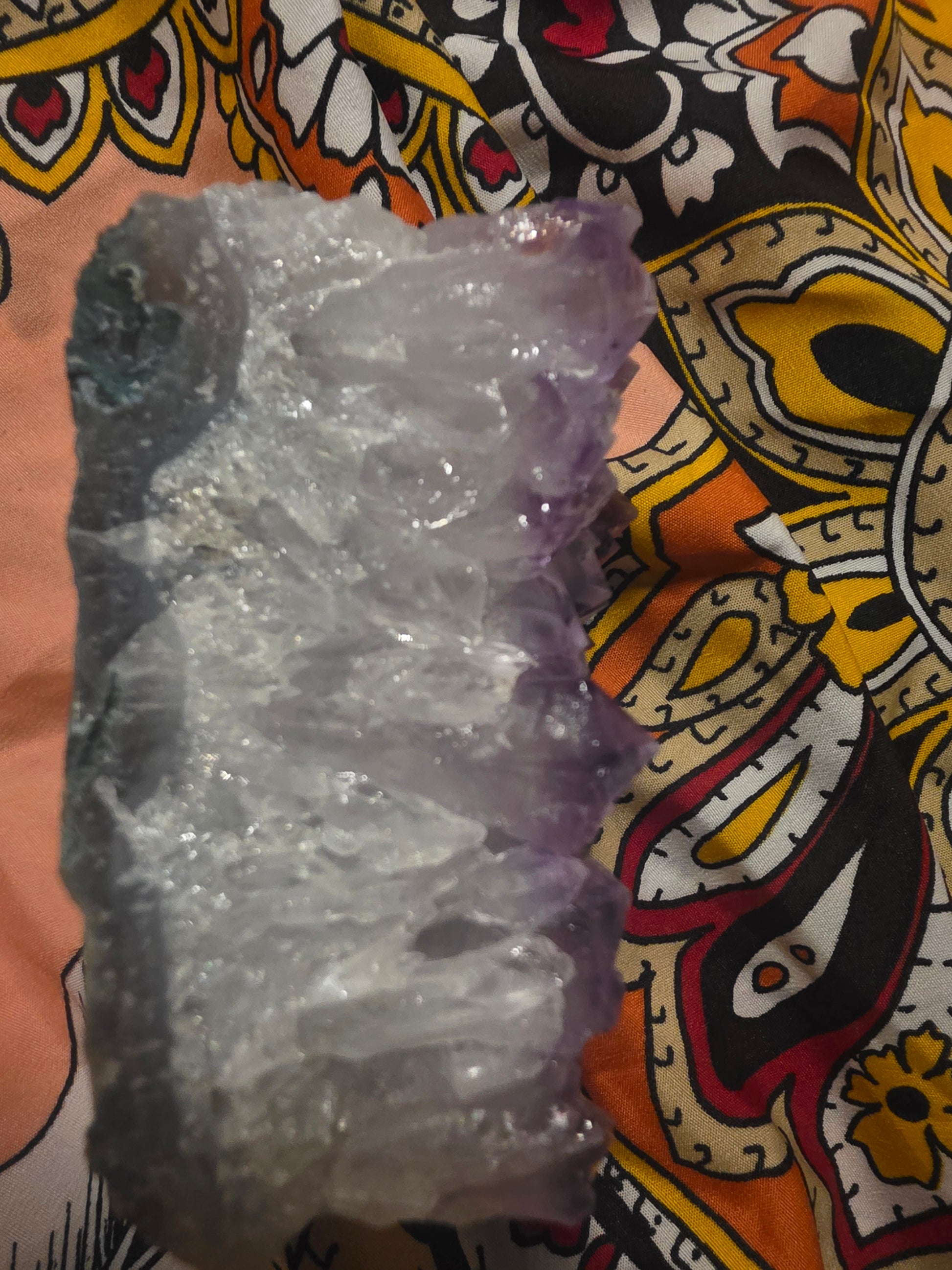 Amethyst Crystal Cut Base
